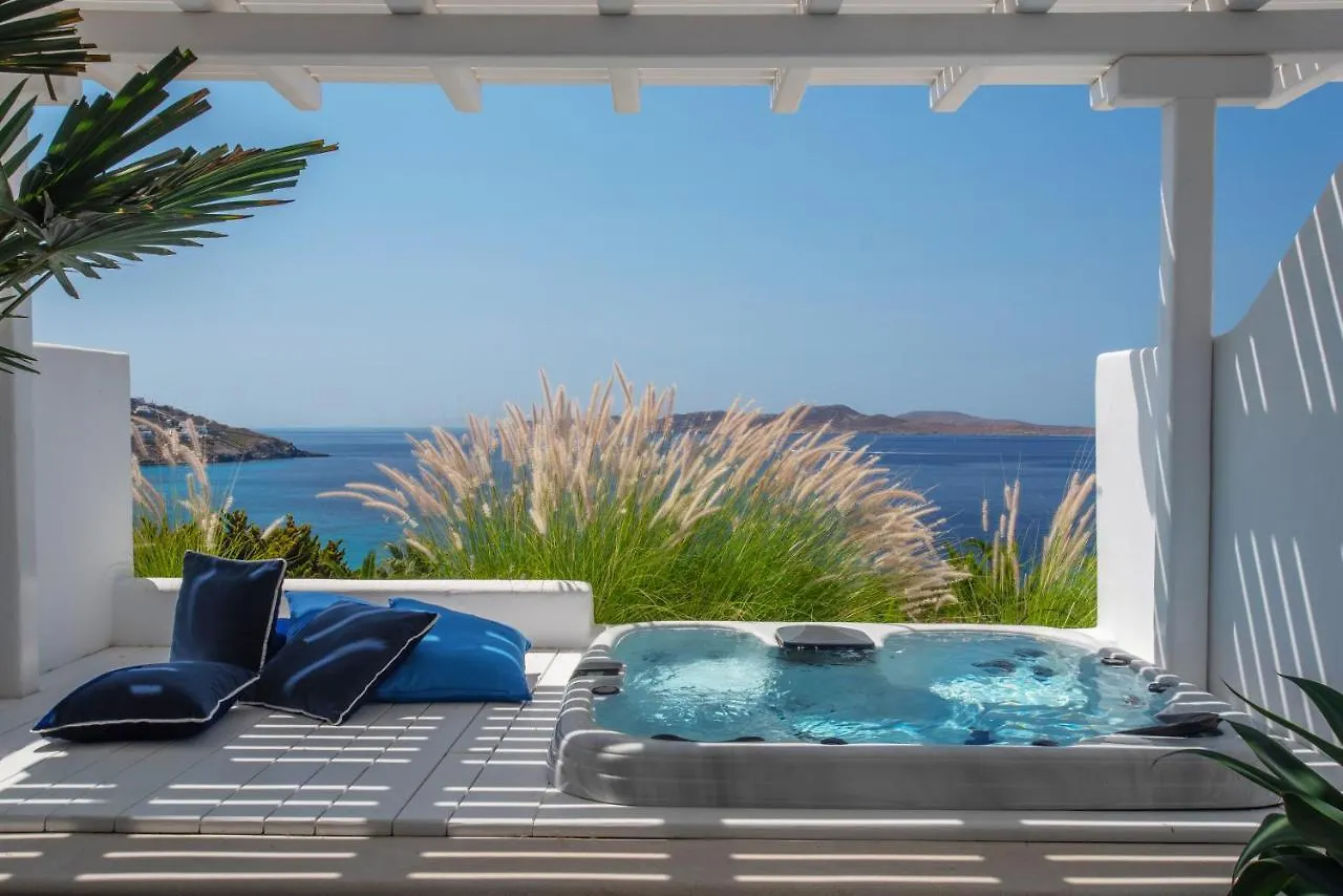 Mykonos Grand Hotel & Resort Agios Ioannis Diakoftis 5*,  Řecko