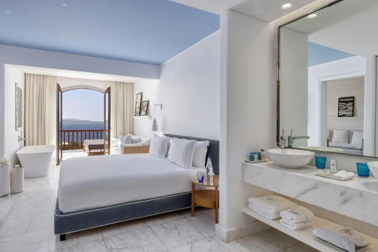 Mykonos Grand Hotel & Resort Agios Ioannis Diakoftis 5*,  Řecko